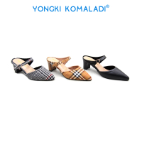 [ ORIGINAL ] YONGKI KOMALADI HEELS OL-YSL546-22 LADIES Hitam Shoes Wanita