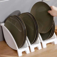 Upright Draining Dish Racks Cabinet Shelves Plate and Dish Storage Rack Bowl Cup Rack Multifunctional Organizer Kitchen Supplies