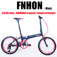 fnhon/Crius folding bike |   foldable bike |   foldable bicycle- 20 inches /9.6KG only |   SHIMANO G