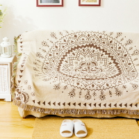 北歐ins風掛毯沙發毯全蓋沙發巾蓋布客廳單人沙發套加厚多功能毯