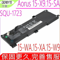GA 技嘉 SQU-1723 SQU-1724 電池(原裝)-Gigabyte Aorus 15 15X9 15-SA 15-WA 15-W9 15-X9 15-XA 神舟 雷神 911 ICP7/5