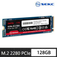 【SEKC】SM250 128GB NVMe M.2 2280 PCIe 固態硬碟