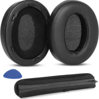 Replacement ear pads are compatible with Sony WH-XB910N XB910N headphone ear pad head strap kit parts (WH-XB910N)