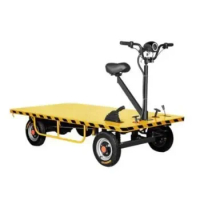Garden platform truck electric trolley carts with battery