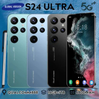 SmartPhone S24 Ultra 7.3 HD Android12 Mobile Phones Unlocked 4G/5G Dual Sim Card 6800mAh 16GB+1TB Cellphones 48MP+72MP Celulares