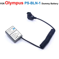 PS-BLN1 BLN-1 BLN1 DC Coupler Dummy Battery D-tap Dtap Spring Cable For Olympus OM-D E-M5 II 2 E-M1 PEN F E-P5 Digital Camera