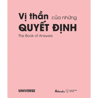 Sách Vị Thần Của Những Quyết Định - The Book Of Answers - Bản Bìa Hồng - AZ Việt Nam