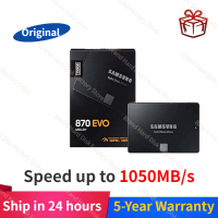 870 EVO Ssd 4TB 2TB ภายใน Solid State Drive 1TB HDD Hard Disk SATA 3 2.5นิ้ว2Tb HD Ssd Drive สำหรับแล็ปท็อปเดสก์ท็อป Ps5