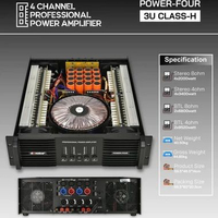 Power dbvoice POWER FOUR Original Amplifier 4 Channel Class H 3U