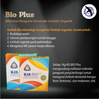 Bio Plus Mikroba Pengurai Amonia Limbah Organik KIS / Pembersih Amoniak Lantai