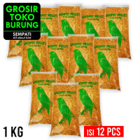 SEMPATI GROSIR MILET KUNING 1 KG SHORTIRAN IMPORT GRADE A SEMPATI ISI 12 PCS BIJI MILET MILLET KUNIN