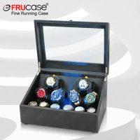 FRUCASE PU Watch Winder for automatic watches automatic winder 6 watches A