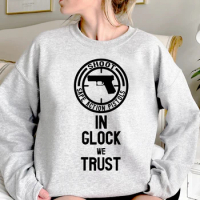 Glock hoodies women anime streetwear anime long sleeve top pulls hoddies female Winter clothing