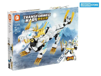 Brick Forange Block Ice Dragon Transformed Mars 2 in 1 FC1041 - Brick Robot dan Naga - Mainan Koleks