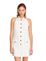 ชุดเดรสสั้น Peter Pan Collar