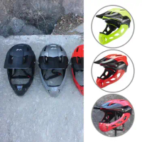 Anti-crack Durable Ultralight Cycling Sports Full Face Helmet EPS Full Face Helmet High Hardness for Cycle