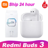 Original Xiaomi Redmi Buds 3 White Music Earbuds Wireless Bluetooth Earphones Dual Mic Headphones Sport Headsets Buds 4 Pro