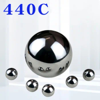 1Pcs 440C Stainless Steel Ball Dia 63.5mm 69.85mm 74.612mm 76.2mm Solid Smooth Steel Beads Round Ball