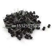 200Pcs 100uH 500mA Through Hole Radial Coil Choke Inductor 6mm x 8mm