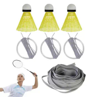 Badminton Balls Outdoor Glowing Self Adhesive Single Playing Badminton Shuttlecocks Lightweight Training Supplies High Elastic
