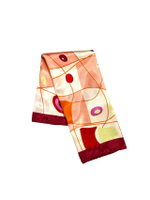 ผ้าพันคอผู้หญิง สีGarnet