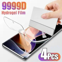 4Pcs Matte Screen Gurad for LG V60 THINQ Velvet Clear/Anti-Blue Ray Screen Protector Hydrogel Film for LG V60 V50 V40 V50S V30