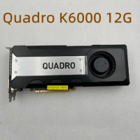 Original Quadro K6000 12G professional graphics card For UG modeling rendering VR design video editing 2880 pipeline