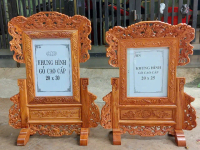 Khung ảnh thờ tứ linh kt ảnh 20x25 và 20x30 cm
