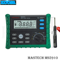 MASTECH MS5910 RCD/Loop Resistance Tester Circuit Trip-out Current/Time Detector with USB Interface