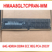 1 Pcs For SK Hynix RAM 2933 64GB 64G 4DRX4 DDR4 ECC REG PC4-2933Y LRDIMM Memory HMAA8GL7CPR4N-WM