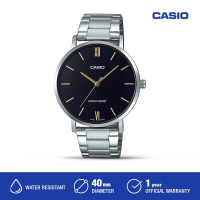 Casio Jam Tangan Analog Pria MTP-VT01D-1BUDF Silver