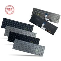 New US Laptop Keyboard for ASUS X513 VivoBook 15 X513 S5600 S533 M513 M5600IA V5050E Q15 E510 English Black silver