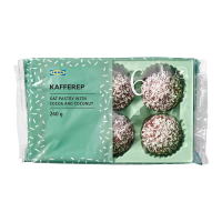 KAFFEREP 可可椰子燕麥餅, 冷凍 雨林聯盟認證, 240 公克