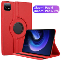 For pad 6 case pad 6 Pro case rotating Folio flip stand PU leather cover for Mi Pad 6 11 inch tablet Funda