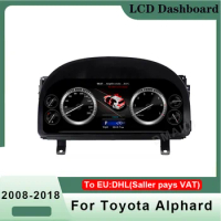 For Toyota Alphard 2008-2018 Variant Dashboard Entertainment Speed Screen Car Radio