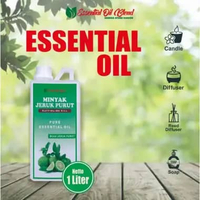Minyak atsiri Jeruk Purut hasil Netto : 1 Liter