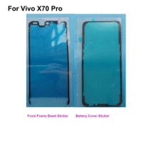 Adhesive Tape For Vivo X70 Pro 3M Glue Front LCD Supporting Frame Sticker For Vivo X 70 Pro Back Battery cover Tape