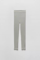 ZARA Washed Ribbed Leggings Set