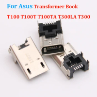 2pcs USB Charger Charging Dock Port Connector For Asus Transformer Book T100 T100T T100TA T300LA T300 Tablet Date Micro Plug