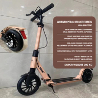 Children and Teenagers Adult Scooter Two Wheels Foldable City Work School Students Outdoor Sports Scooter Scooter