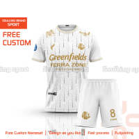 Baju Bola Arema Malang 2024 - 2025 Away Liga 1 Indonesia Free Custom Nama Warna Putih Sport