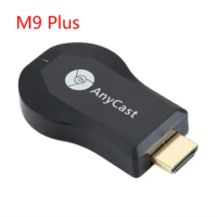 NEW AnyCast M9 Plus 1080P Wireless TV Stick WiFi Display Dongle HDMI-compatible Receiver Media TV Stick DLNA Airplay Miracast