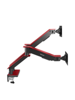 Dual Monitor Arm 2 จอ แขนจับจอเหมาะสำหรับจอ 17-35 นิ้ว รุ่น FN-ARMOR-D - Red