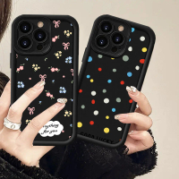 เคสสำหรับ ITEL P40 Plus, P50, P55 Plus, S23, S23Plus, ItelA04, A05S, A60, A70, RS9, ลายจุดสีสันสดใส,