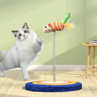 貓自嗨劍麻貓抓板立式不掉屑磨爪器劍麻繩神器貓咪用品窩養貓玩具