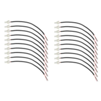 New 20Pcs Led Smart Tail Light Cable Direct Fit Electric Scooter Parts Battery Line Foldable Wear Resistant For Xiaomi M365