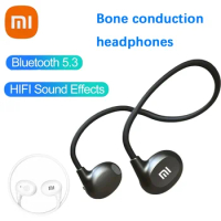 Xiaomi wireless earphones bone conduction neck-mounted Bluetooth earphones sports over-ear earphones with mic stereo earplugs