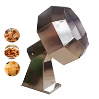 Commercial Automatic Milk Water Ingredients Nut Coating Machine Electric Chocolate Almond Peanut Sug