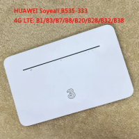HUAWEI Soyeali B535-333 4G+ 400Mbps LTE CAT 7 Mobile WiFi wireless Router LTE 1 3 7 8 20 28 32 38 support rj11