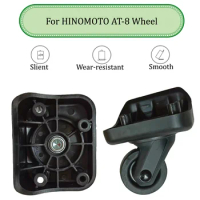 Suitable For HINOMOTO AT-B Black Trolley Case Wheel Replacement Luggage Maintenance Pulley Universal Wheel Sliding Casters